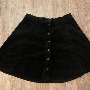 Brandy Melville a-line corduroy skirt, like new!